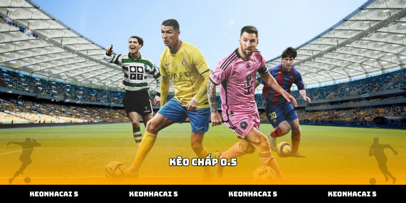 Cách xem tỷ lệ kèo chấp 0.5 chính xác nhất